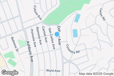 Map image of the property - 237 Colusa Ave