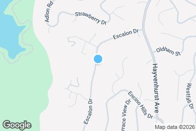 Map image of the property - 16974 Escalon Dr