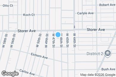 Map image of the property - 3410 W 46th St