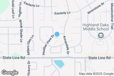 Map image of the property - 5535 Liberty Ridge Cove