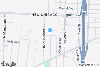 Map image of the property - 986 Eldridge Ave