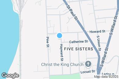 Map image of the property - 83 Hayward St