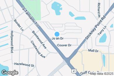 Map image of the property - 2035 Jo An Dr