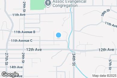 Map image of the property - 3209 11th Ave