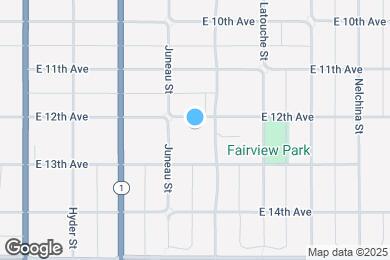 Map image of the property - 1024 E 12th Ave