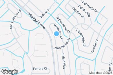 Map image of the property - 613 Deauville Ct