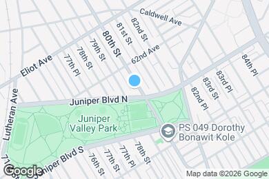 Map image of the property - 62-44 80th St