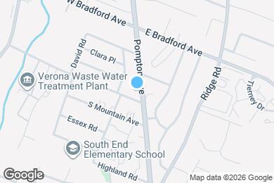 Map image of the property - 294 Pompton Ave