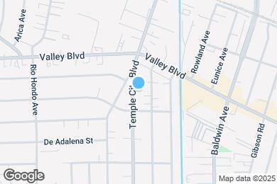 Map image of the property - 3832 Temple City Blvd