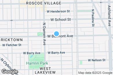 Map image of the property - 1917 W Belmont Ave