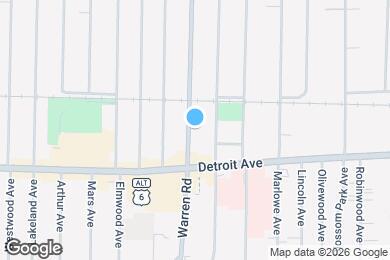Map image of the property - 1359 Warren Rd