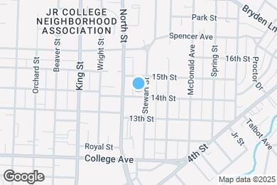 Map image of the property - 1123 14th St