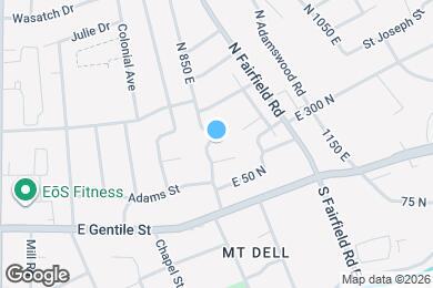 Map image of the property - 162 N Talbot Dr E