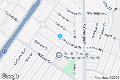 Map image of the property - 2805 James Louis Dr