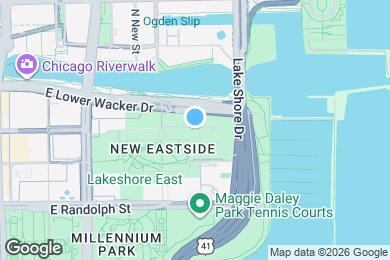 Map image of the property - 481 E Waterside Dr