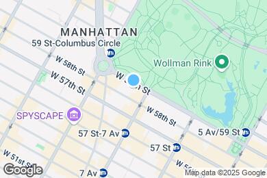 Map image of the property - 210 Central Park S