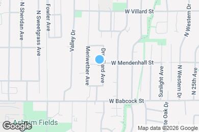 Map image of the property - 91 Droulliard Ave