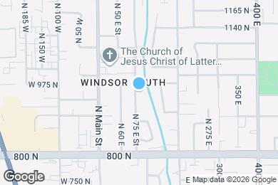 Map image of the property - 956 N 75 E