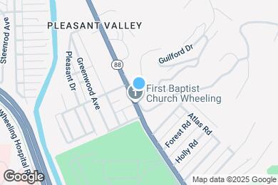 Map image of the property - 1447 Beverly Dr