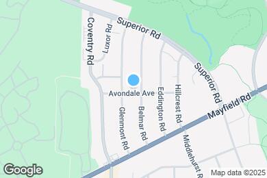 Map image of the property - 2835 Avondale Ave