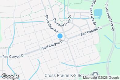 Map image of the property - 1889 Red Canyon Dr