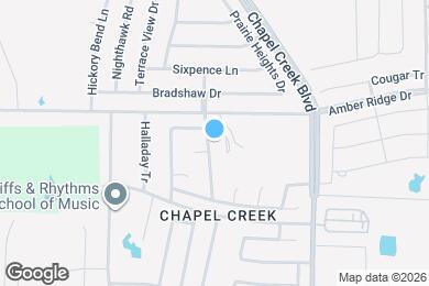 Map image of the property - 2121 Rolling Creek Run