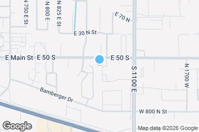 Map image of the property - 982 E 70 S
