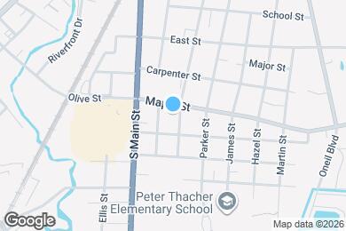 Map image of the property - 205 Pine St