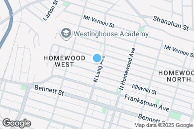 Map image of the property - 1017 N Lang Ave