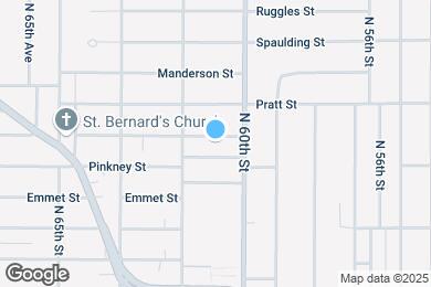 Map image of the property - 6017 Evans St