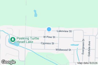 Map image of the property - 518 Lakeview St