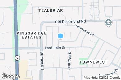 Map image of the property - 10111 King Ranch Ln