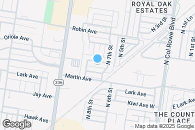 Map image of the property - 709 Nightingale Ave