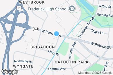 Map image of the property - 600 W Patrick St