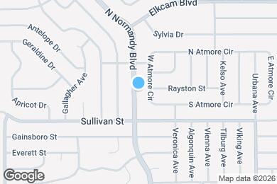 Map image of the property - 2049 N Normandy Blvd