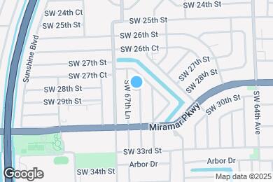 Map image of the property - 2902 SW 67th Way