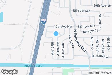 Map image of the property - 1601 NW 3rd Ln