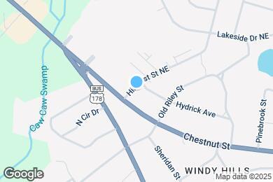 Map image of the property - 2072 Hillcrest Ave