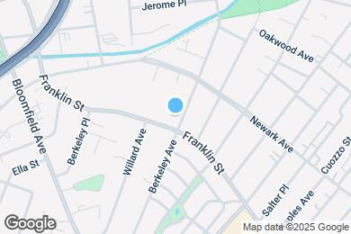 Map image of the property - 204 Berkeley Ave