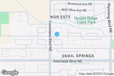 Map image of the property - 7109 Tourmaline Rd NE