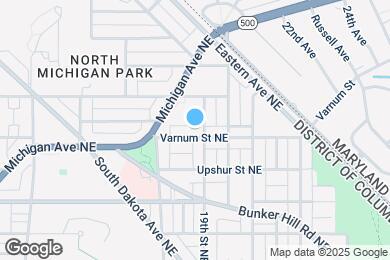 Map image of the property - 1836 Varnum St NE