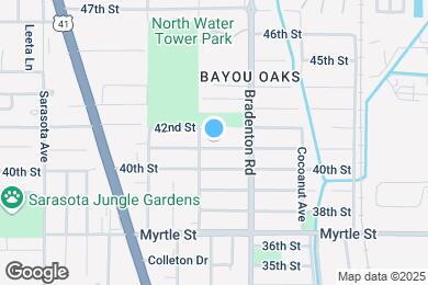 Map image of the property - 1127 41st St