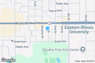 Map image of the property - 1518 1st St