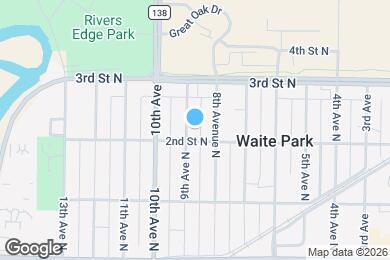 Map image of the property - 210 9th Ave N