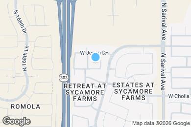 Map image of the property - 16574 W Sierra St