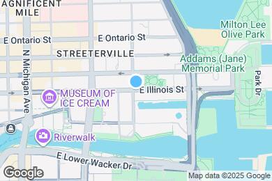 Map image of the property - 401 E Ontario St