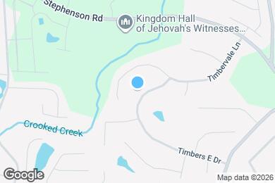 Map image of the property - 6761 Timbers E Dr