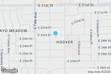 Map image of the property - 5118 E 23rd St