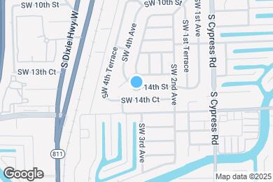 Map image of the property - 342 SW 14th St