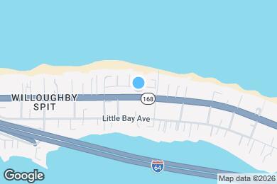 Map image of the property - 1120 W Ocean View Ave